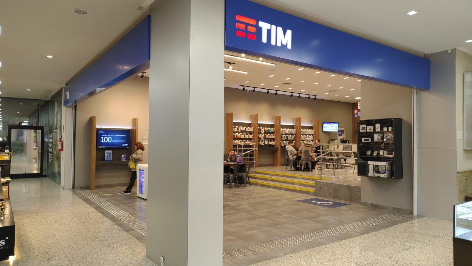 Loja TIM Criciúma Shopping Della banner
