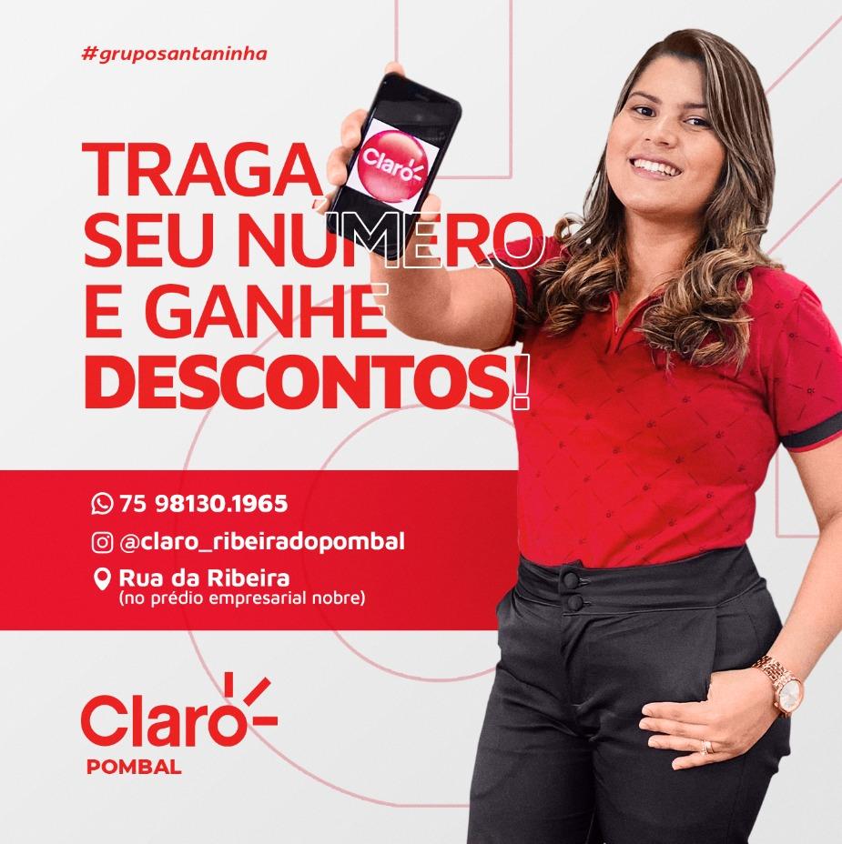 LOJA CLARO RIBEIRA DO POMBAL - AGENTE AUTORIZADO QUERO CELL banner