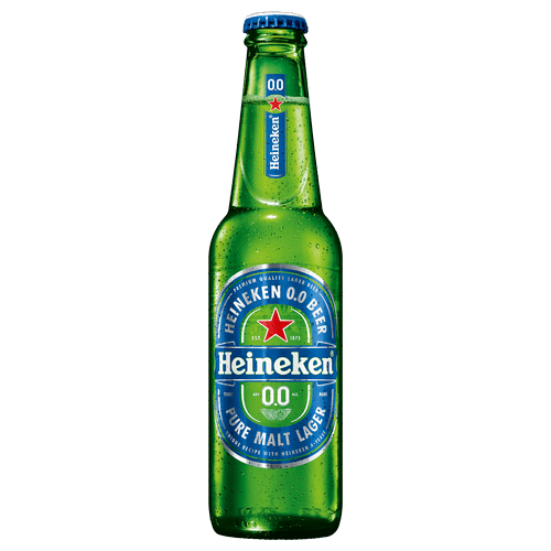 Cerveja Heineken 0,0% Alcool Long Neck 330ml - A Heineken que você já conhece, a cerveja Heineken sem álcool também é produzida somente com malte de cevada e, portanto, puro malte. Opção perfeita para quem busca uma cerveja puro malte sem álcool.