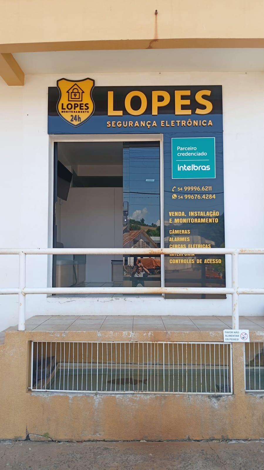 Lopes Segurança Eletrônica banner