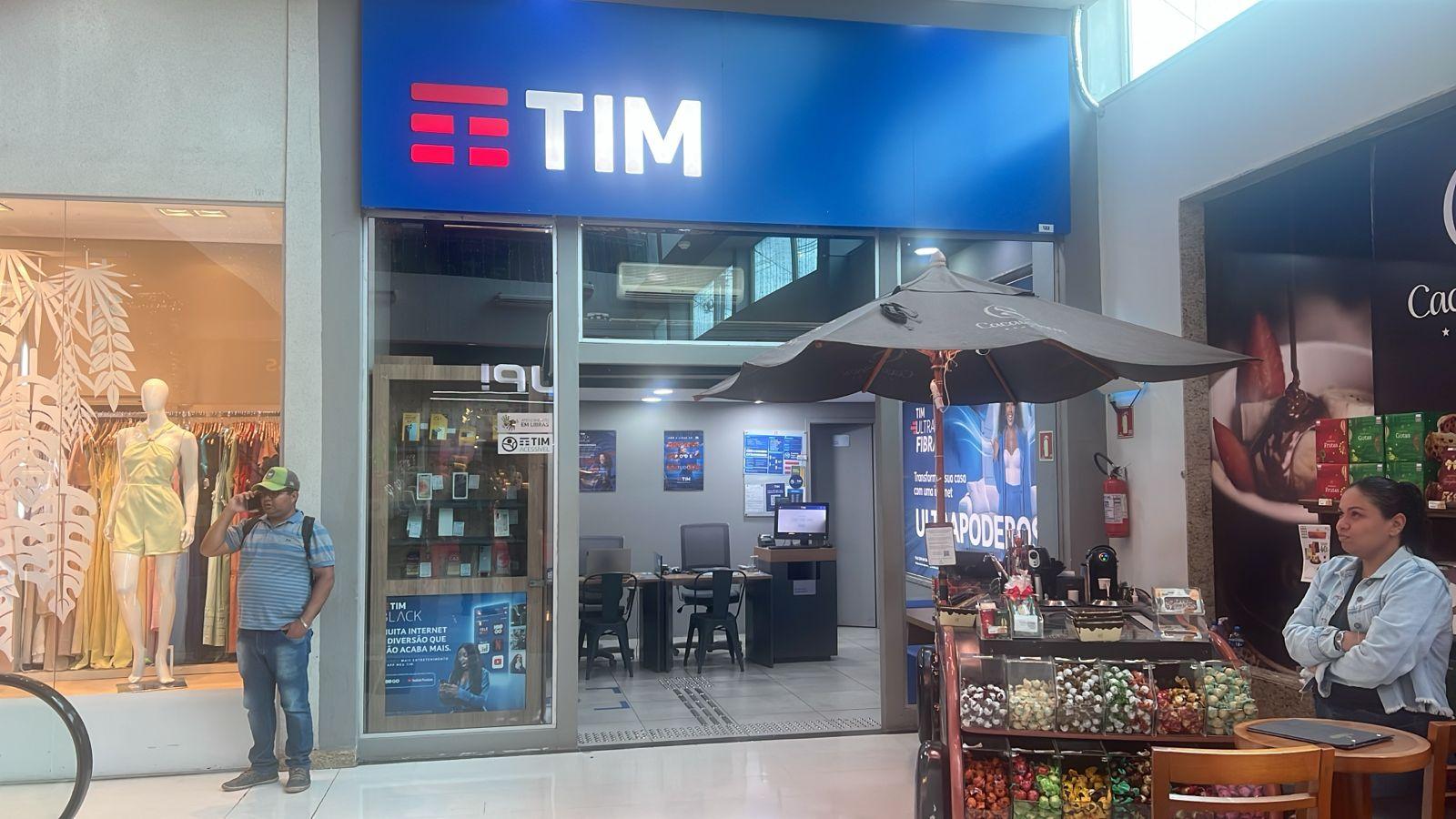 Loja TIM Shopping Pátio Central banner
